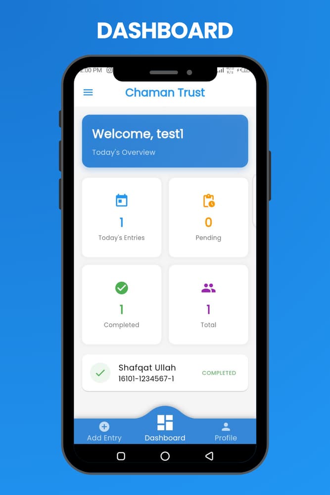 Chaman Trust — Ration DMS