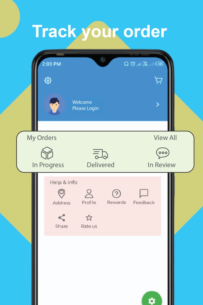 EziShop — Shopping App screen 4