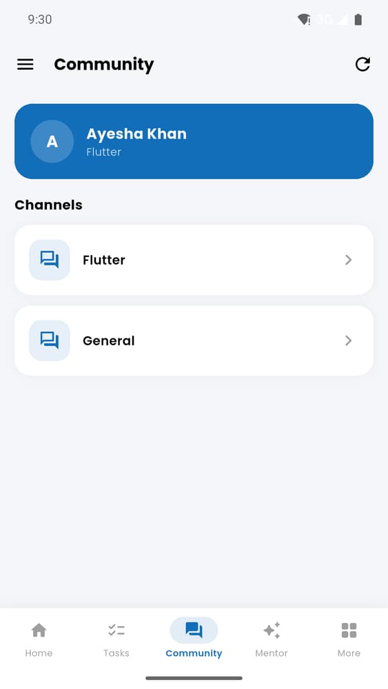 Ezitech iPortal — Internship Portal App screen 6