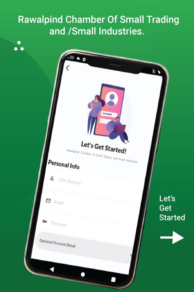 RCSTSI — Chamber Member App screen 2