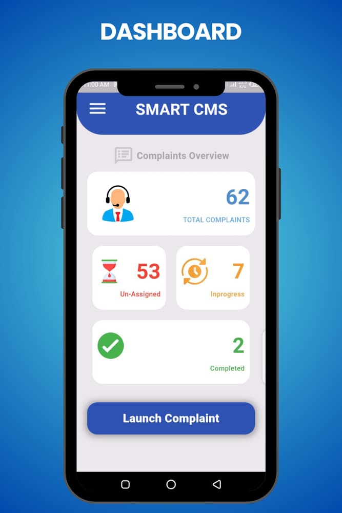 SMART CMS — Complaint App
