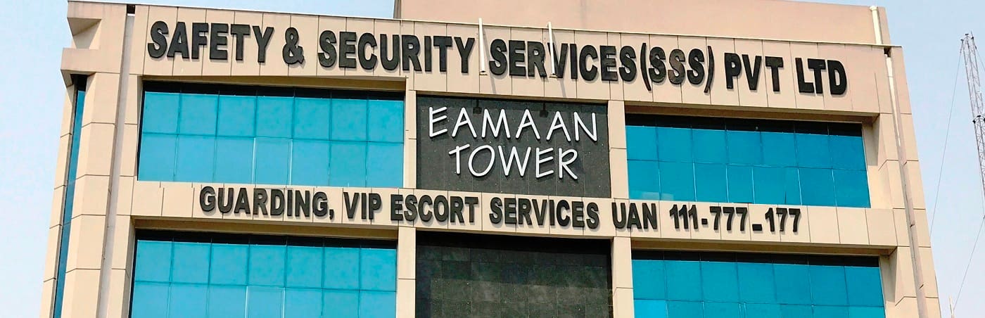 Eamaan Tower, the Safety & Security Services head office in Rawalpindi