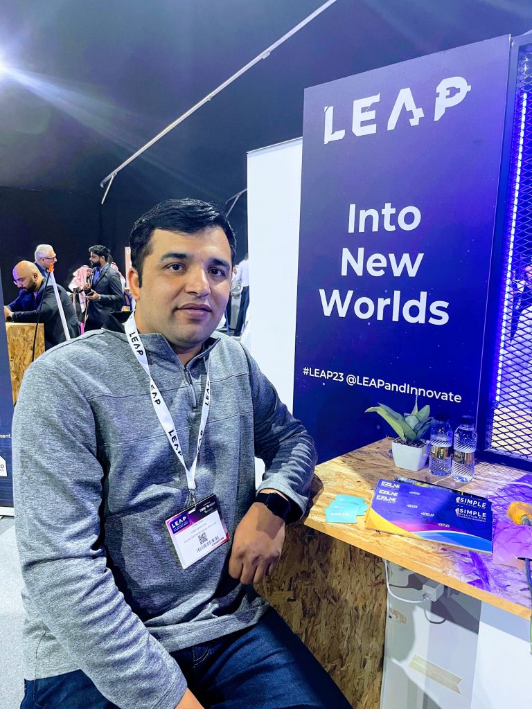Eziline Exhibited at LEAP 2023 Saudi Arabia